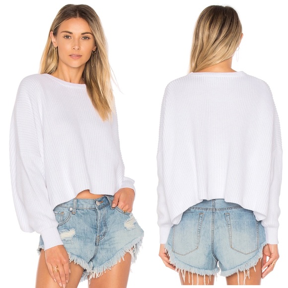 Free People Sweaters - NWT Free People Festival Pier White Pullover